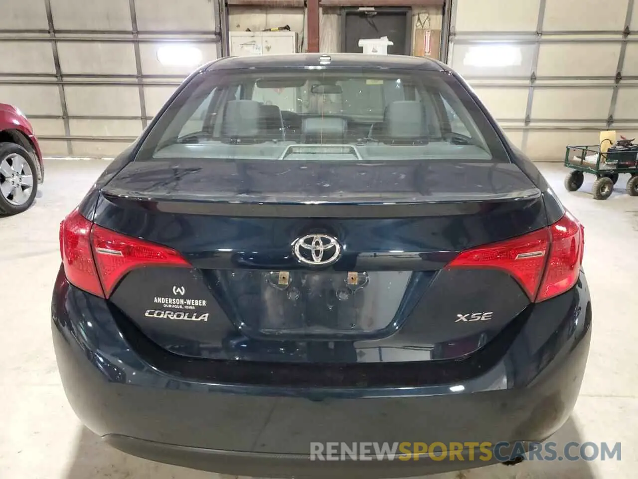 6 Photograph of a damaged car 2T1BURHE7KC199459 TOYOTA COROLLA 2019
