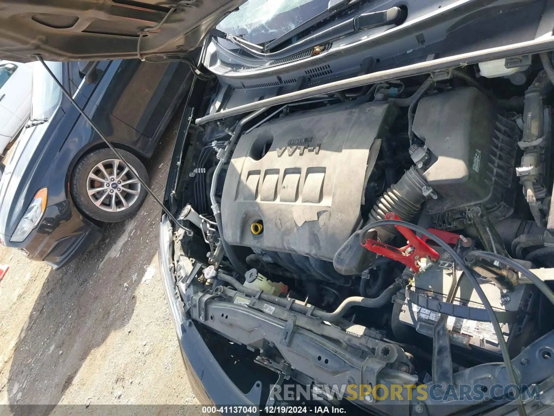 10 Photograph of a damaged car 2T1BURHE7KC201338 TOYOTA COROLLA 2019