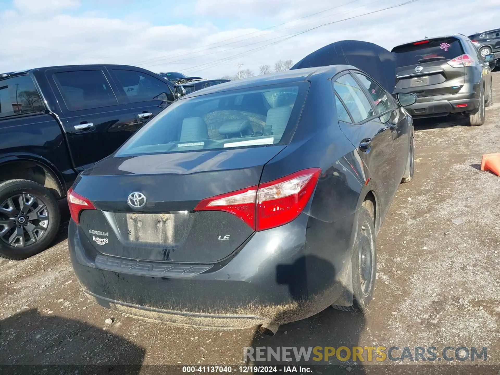 16 Photograph of a damaged car 2T1BURHE7KC201338 TOYOTA COROLLA 2019
