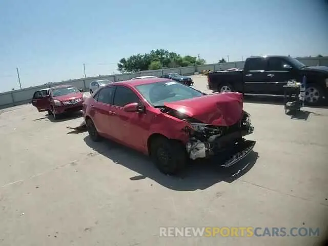 11 Photograph of a damaged car 2T1BURHE7KC203381 TOYOTA COROLLA 2019
