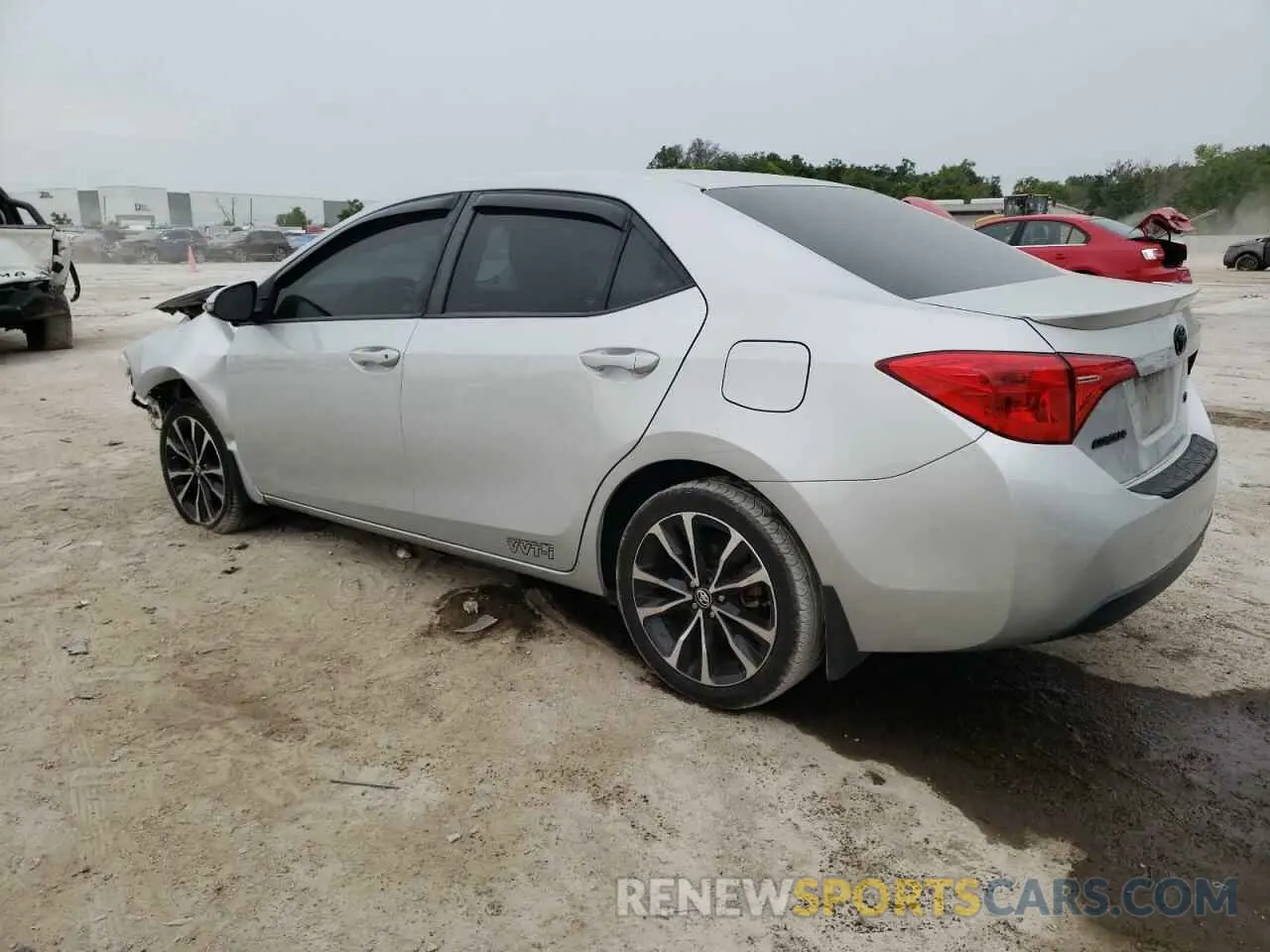 2 Photograph of a damaged car 2T1BURHE7KC211819 TOYOTA COROLLA 2019