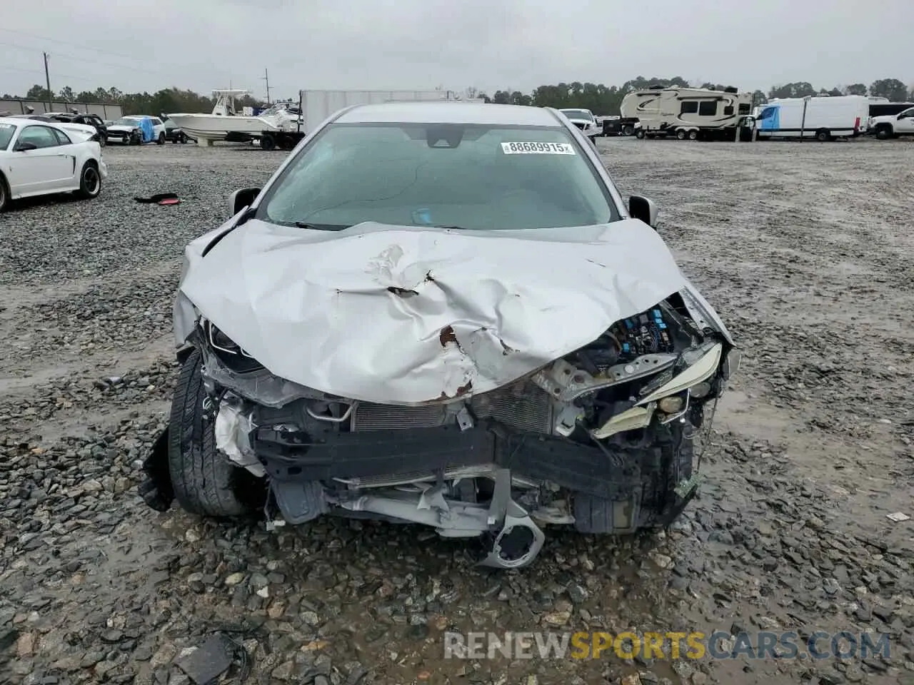 5 Photograph of a damaged car 2T1BURHE7KC211819 TOYOTA COROLLA 2019