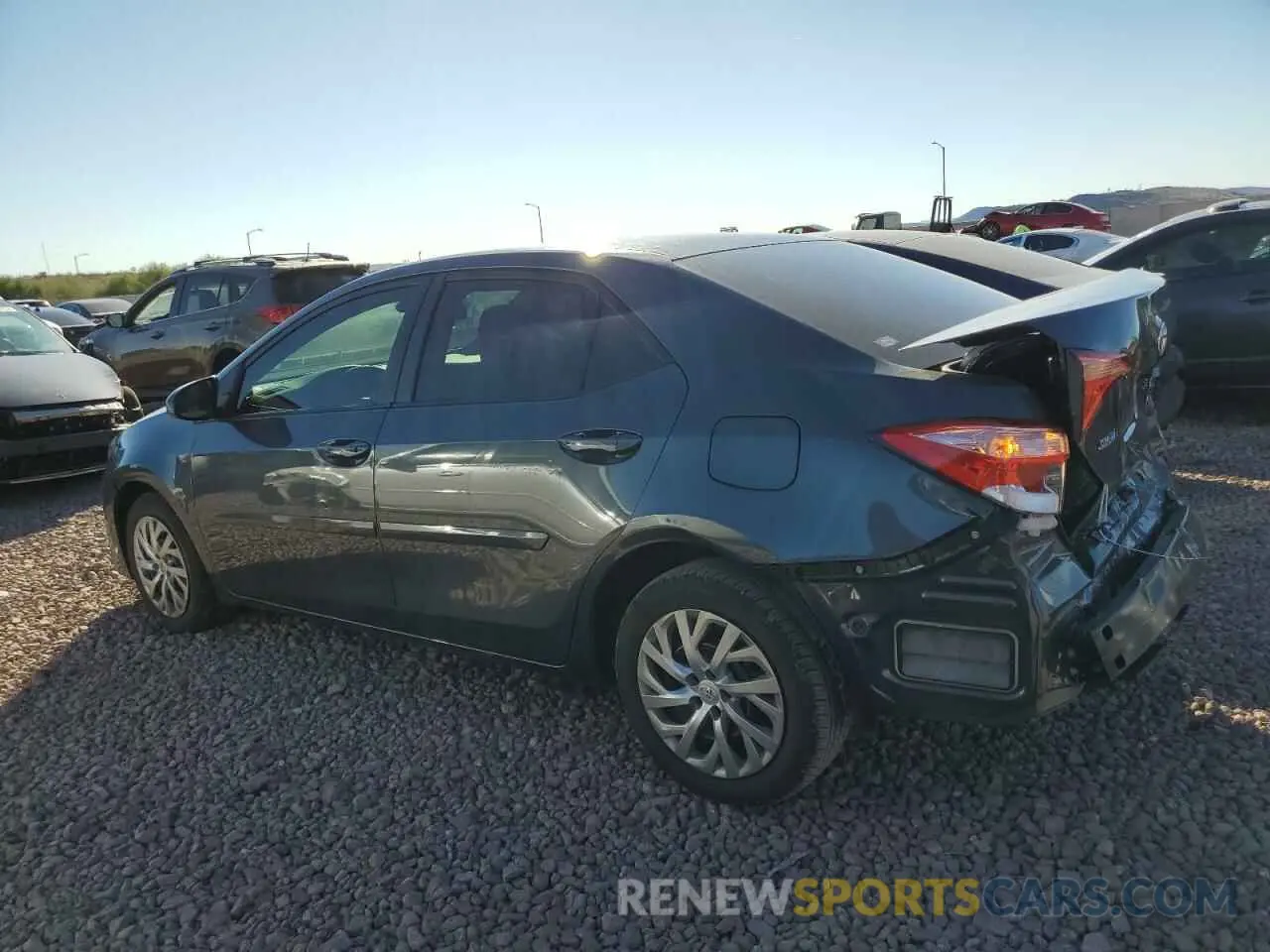 2 Photograph of a damaged car 2T1BURHE7KC212372 TOYOTA COROLLA 2019
