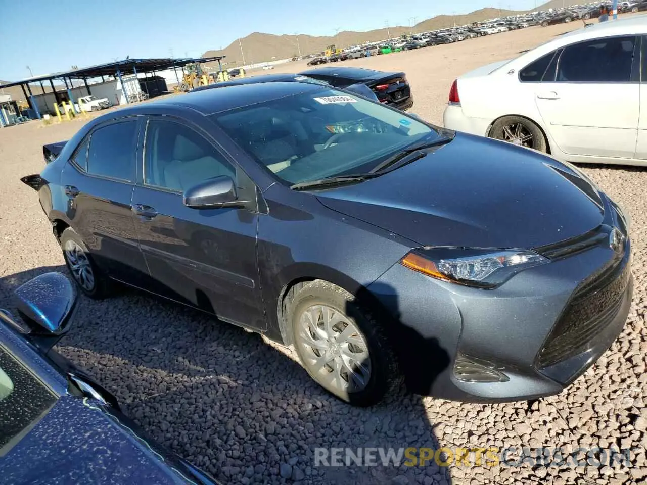 4 Photograph of a damaged car 2T1BURHE7KC212372 TOYOTA COROLLA 2019