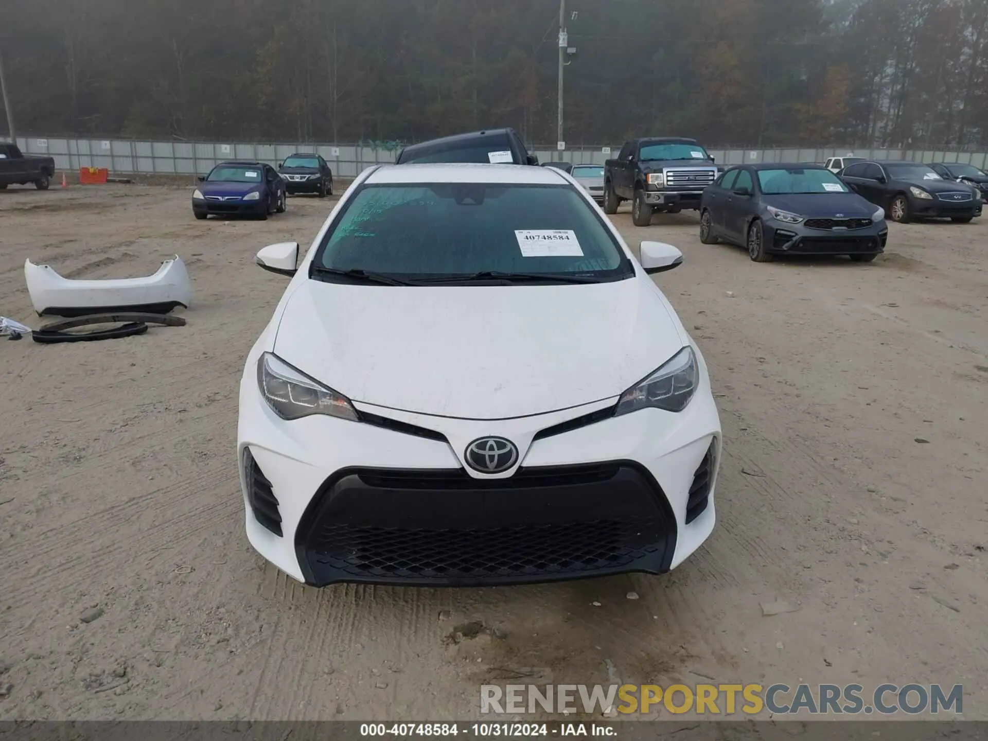 13 Photograph of a damaged car 2T1BURHE7KC216194 TOYOTA COROLLA 2019