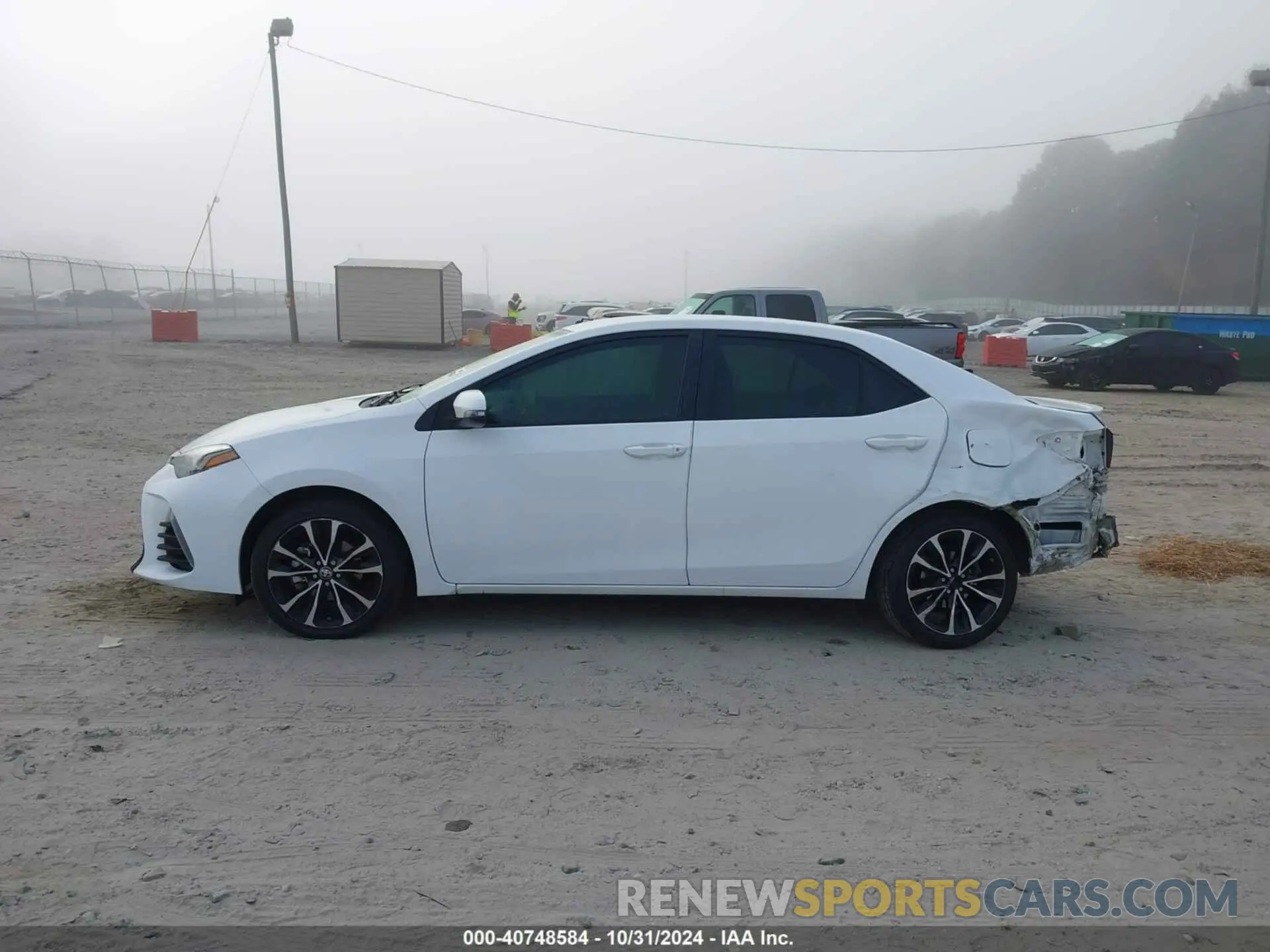 15 Photograph of a damaged car 2T1BURHE7KC216194 TOYOTA COROLLA 2019