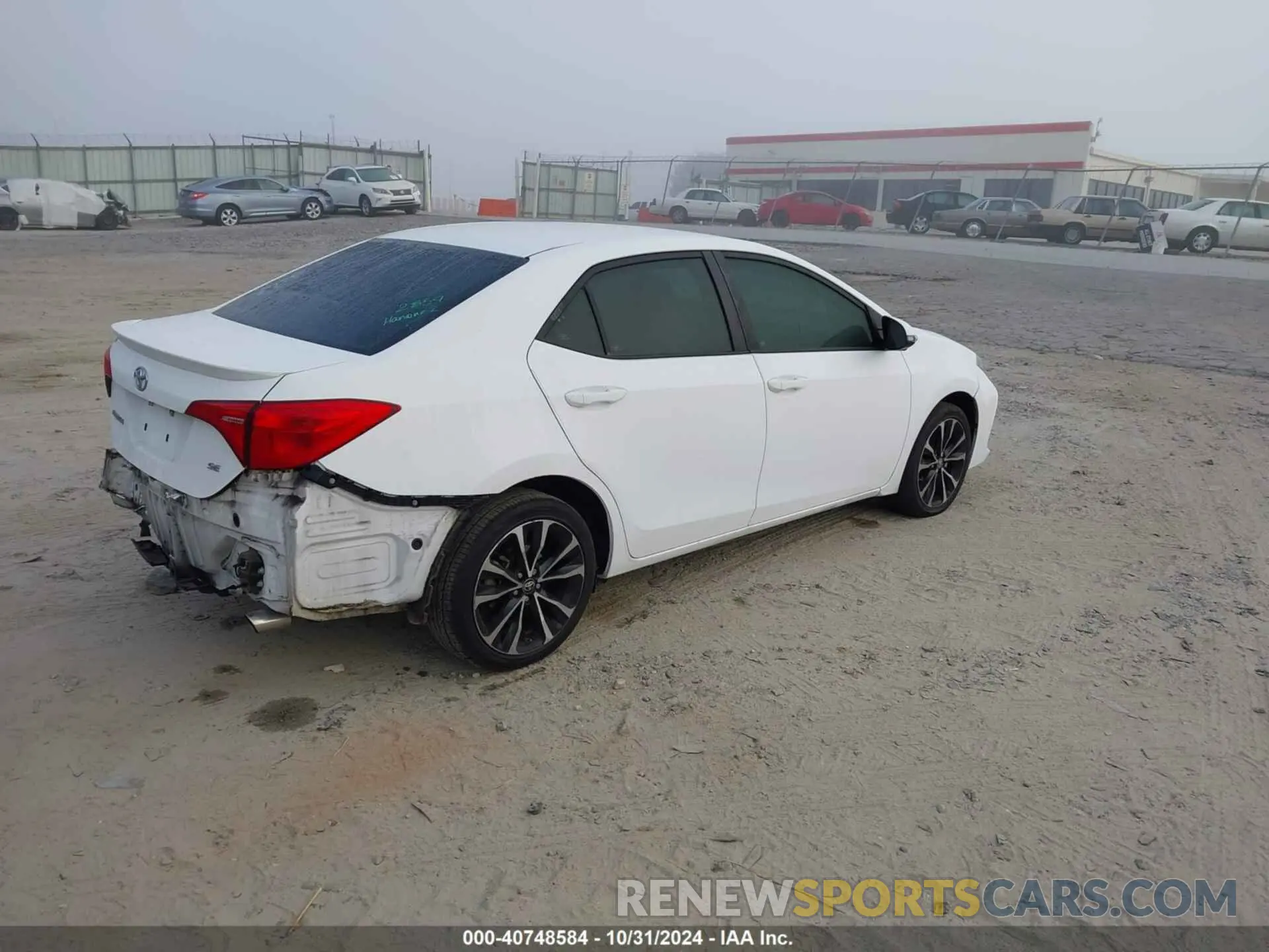 4 Photograph of a damaged car 2T1BURHE7KC216194 TOYOTA COROLLA 2019