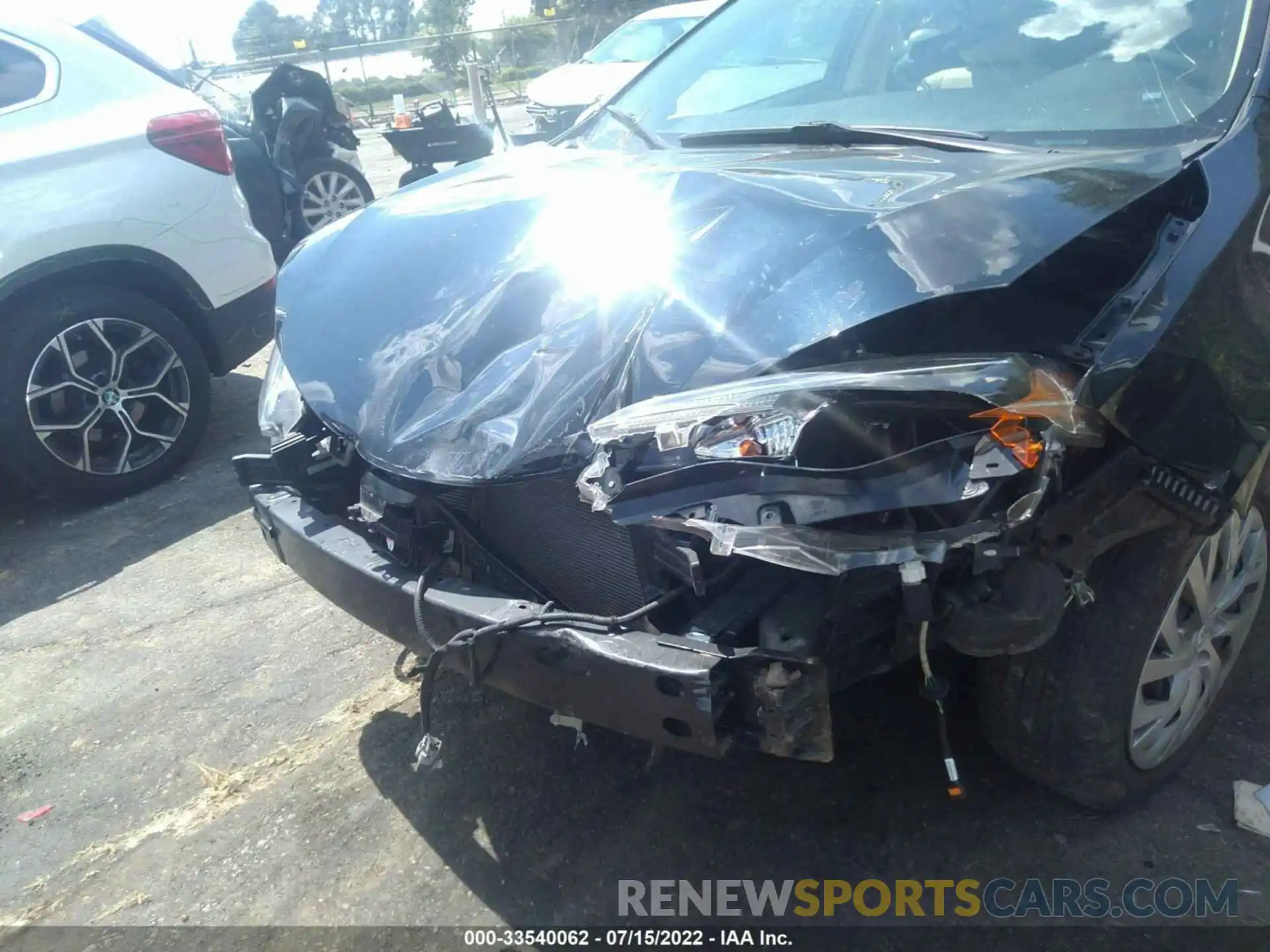 6 Photograph of a damaged car 2T1BURHE7KC219922 TOYOTA COROLLA 2019