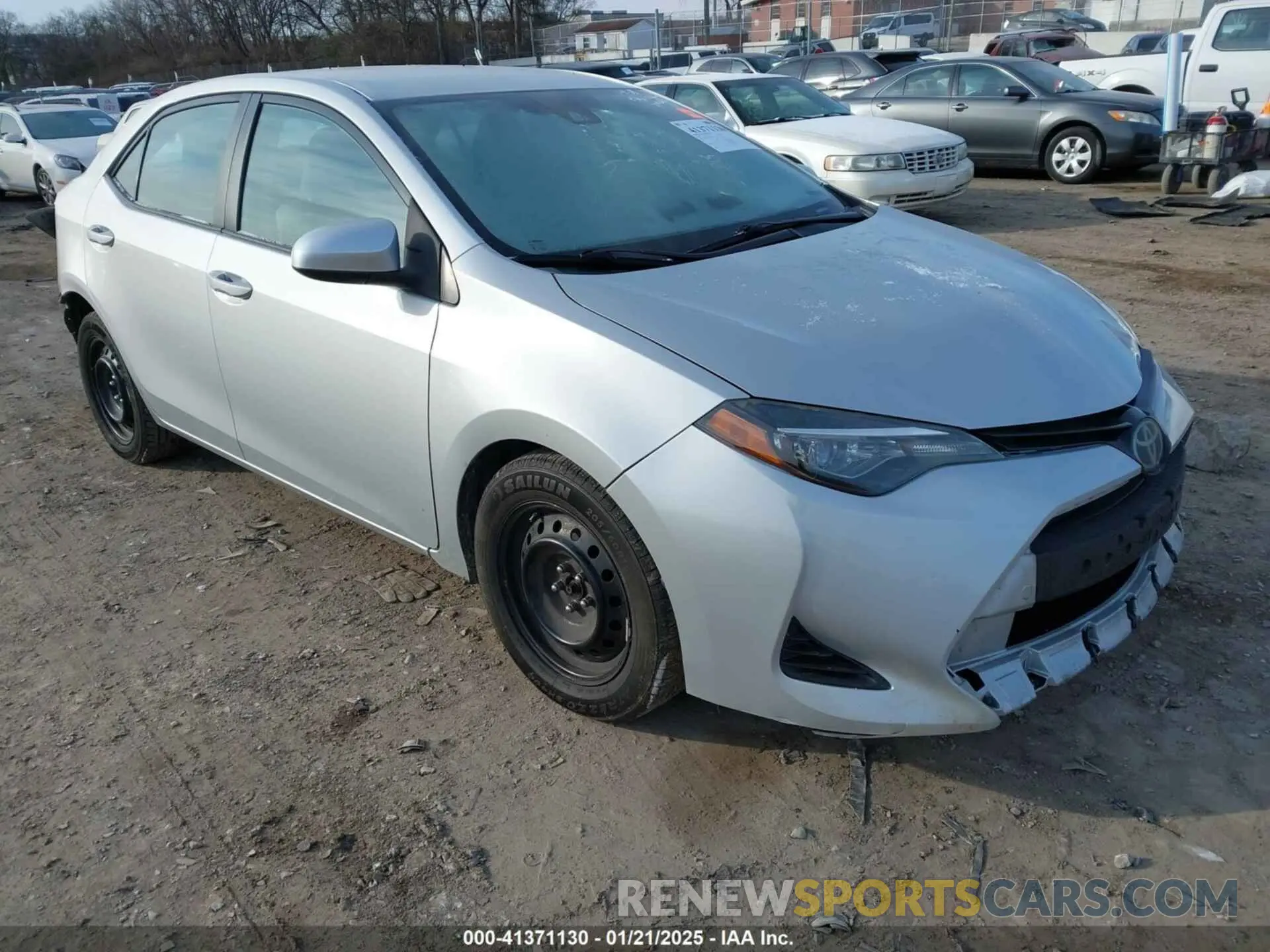 1 Photograph of a damaged car 2T1BURHE7KC223002 TOYOTA COROLLA 2019