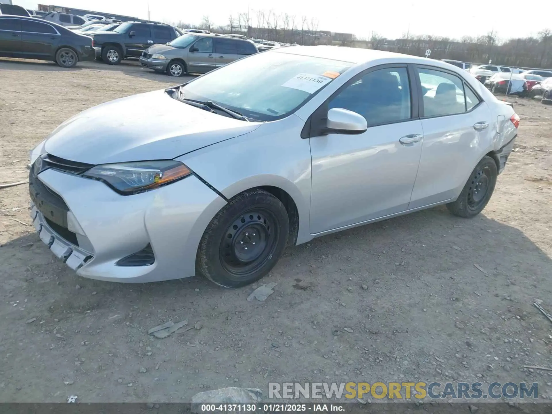 2 Photograph of a damaged car 2T1BURHE7KC223002 TOYOTA COROLLA 2019