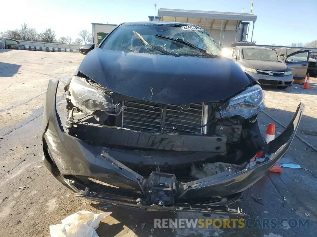 5 Photograph of a damaged car 2T1BURHE7KC227227 TOYOTA COROLLA 2019