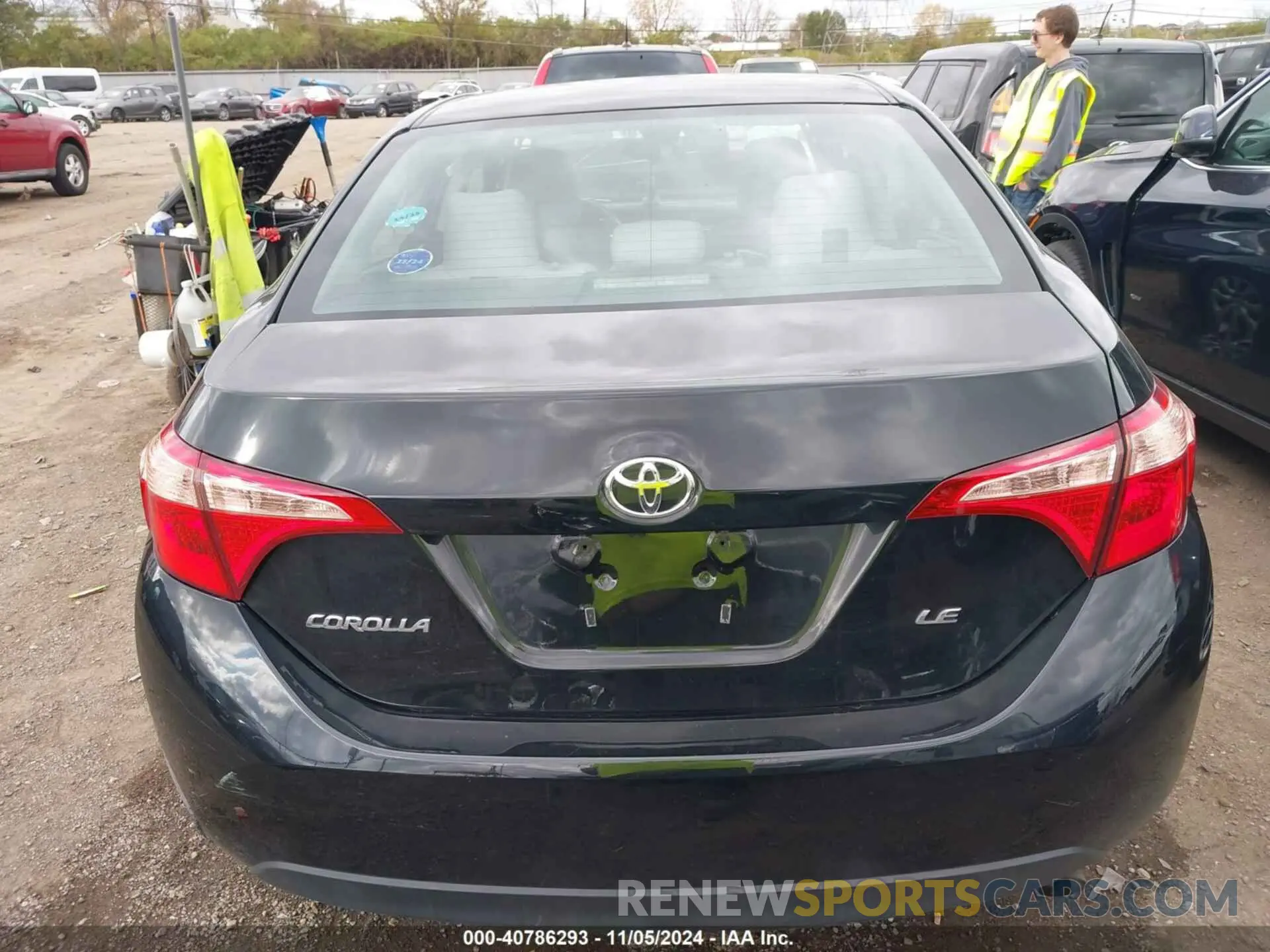 16 Photograph of a damaged car 2T1BURHE7KC231567 TOYOTA COROLLA 2019