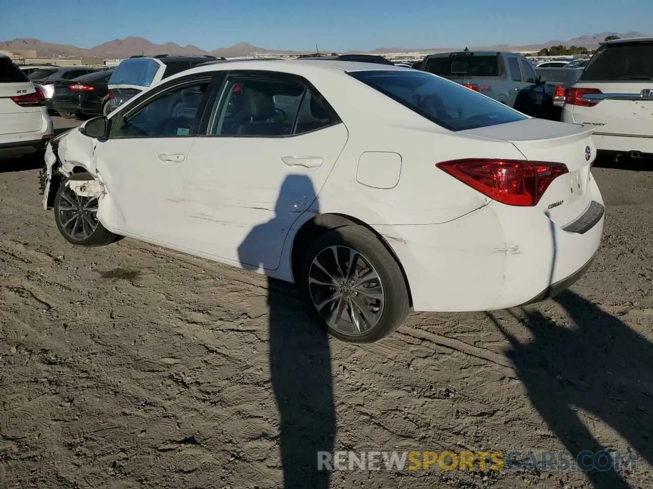 2 Photograph of a damaged car 2T1BURHE7KC232251 TOYOTA COROLLA 2019