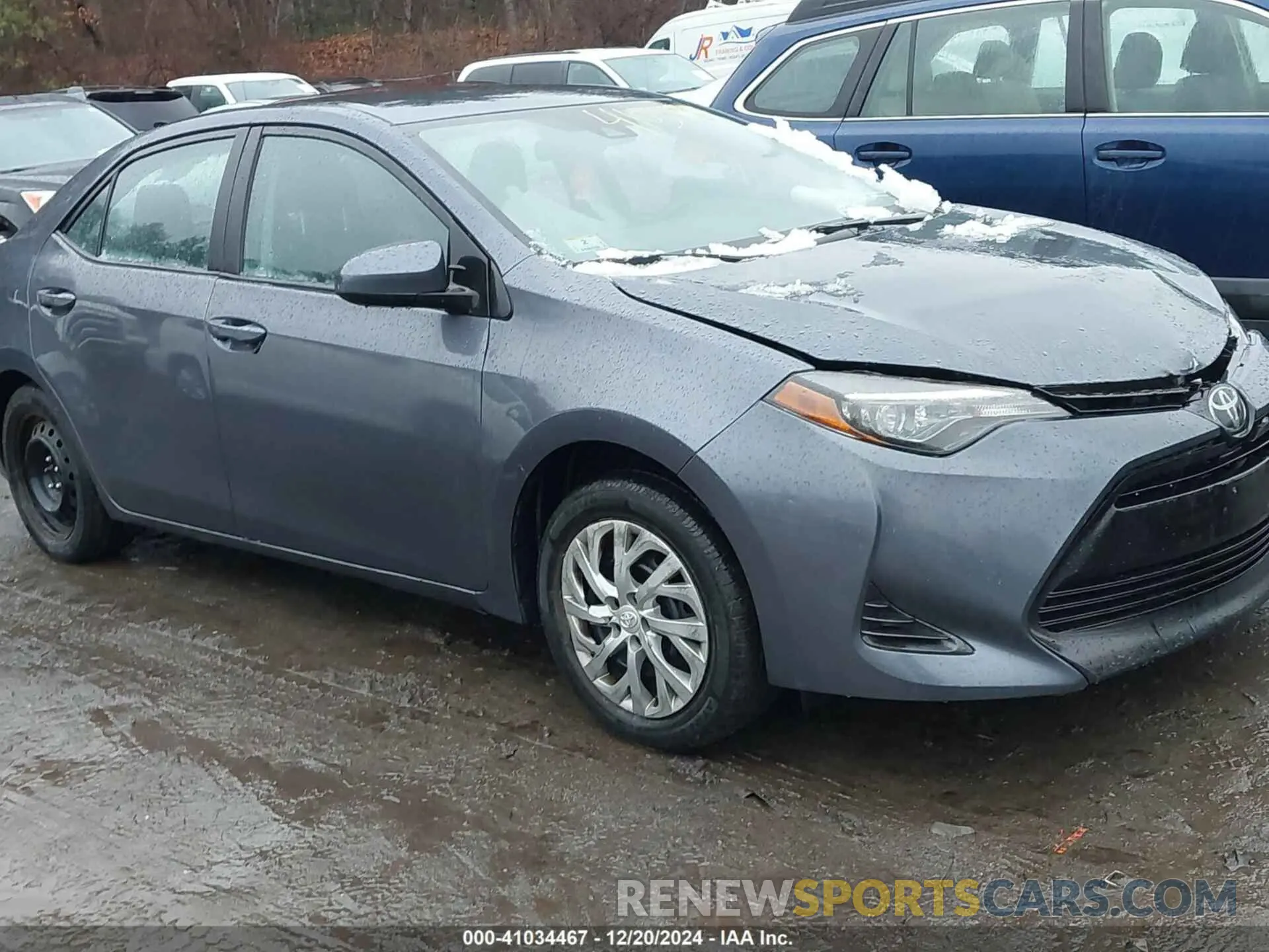 1 Photograph of a damaged car 2T1BURHE7KC239975 TOYOTA COROLLA 2019
