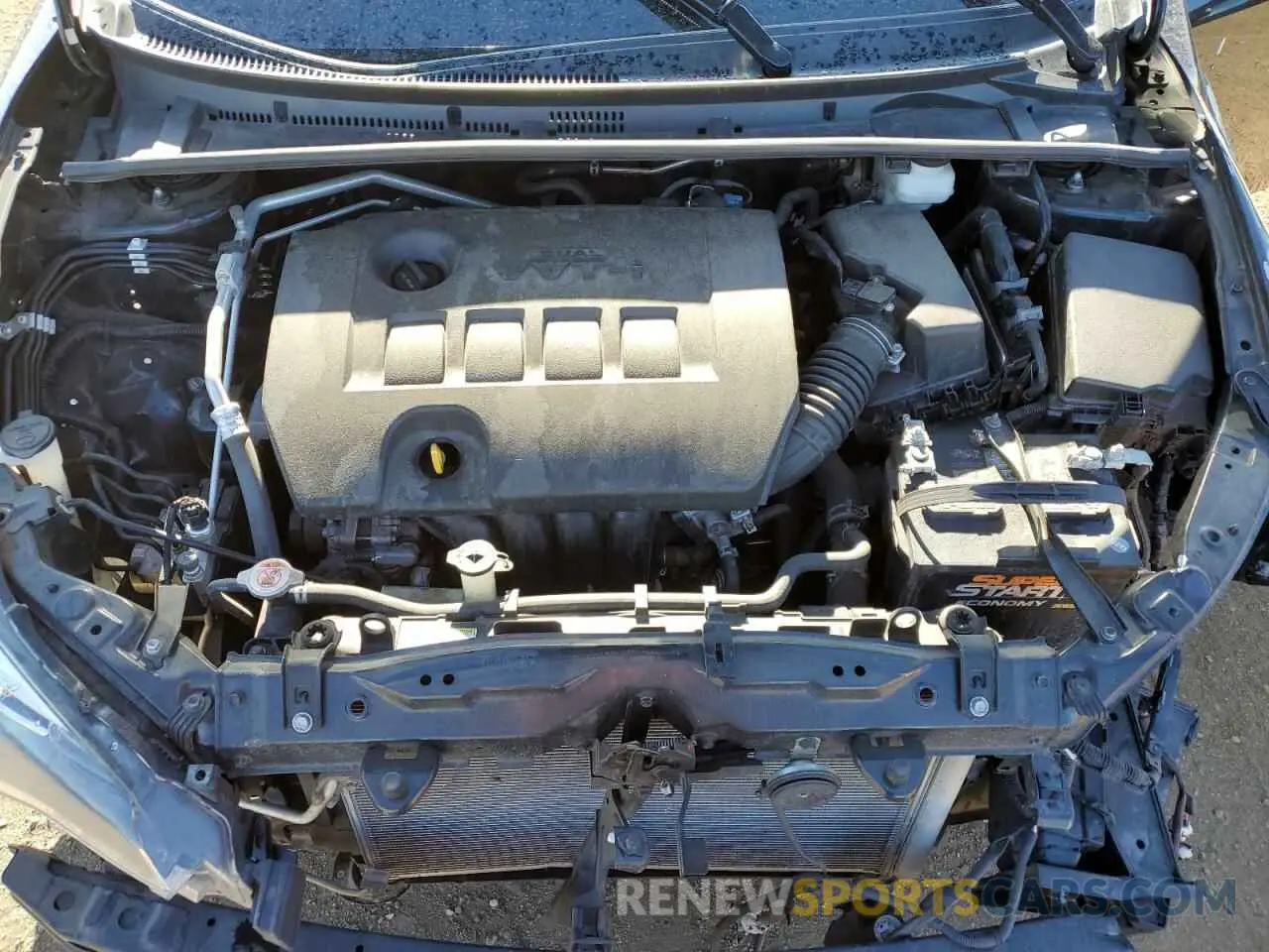 11 Photograph of a damaged car 2T1BURHE7KC244335 TOYOTA COROLLA 2019