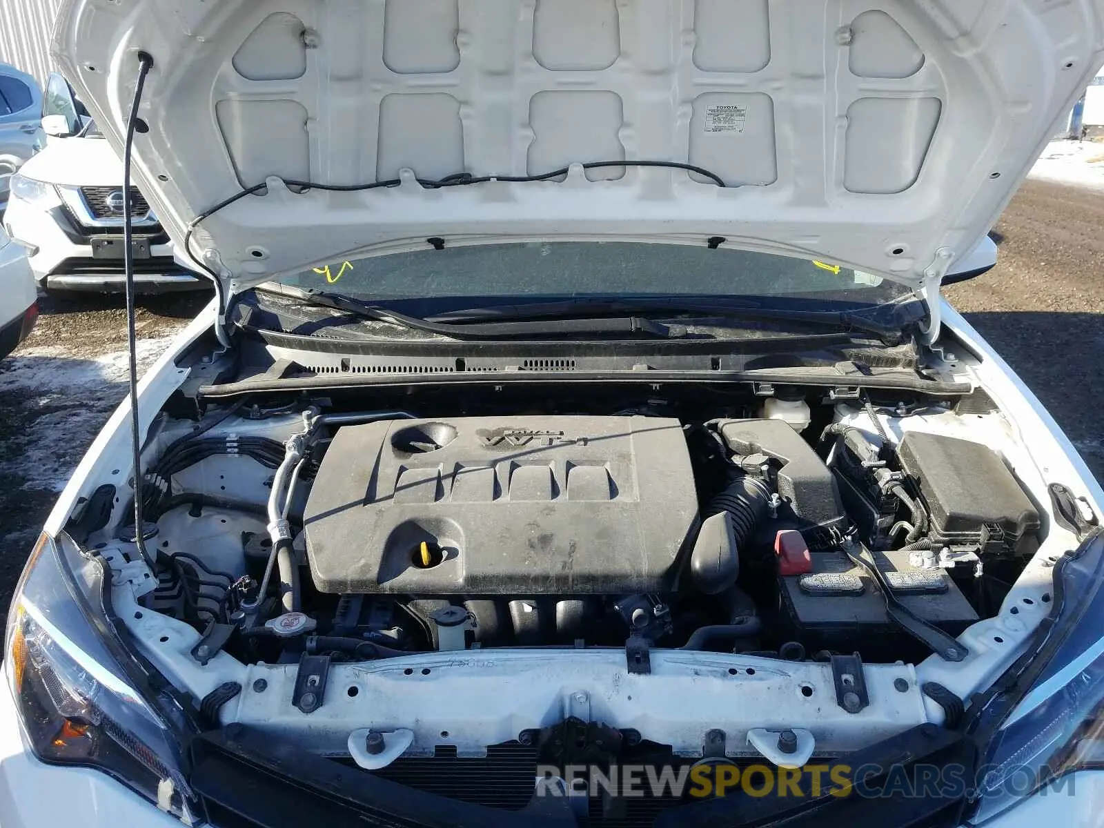 7 Photograph of a damaged car 2T1BURHE7KC244786 TOYOTA COROLLA 2019