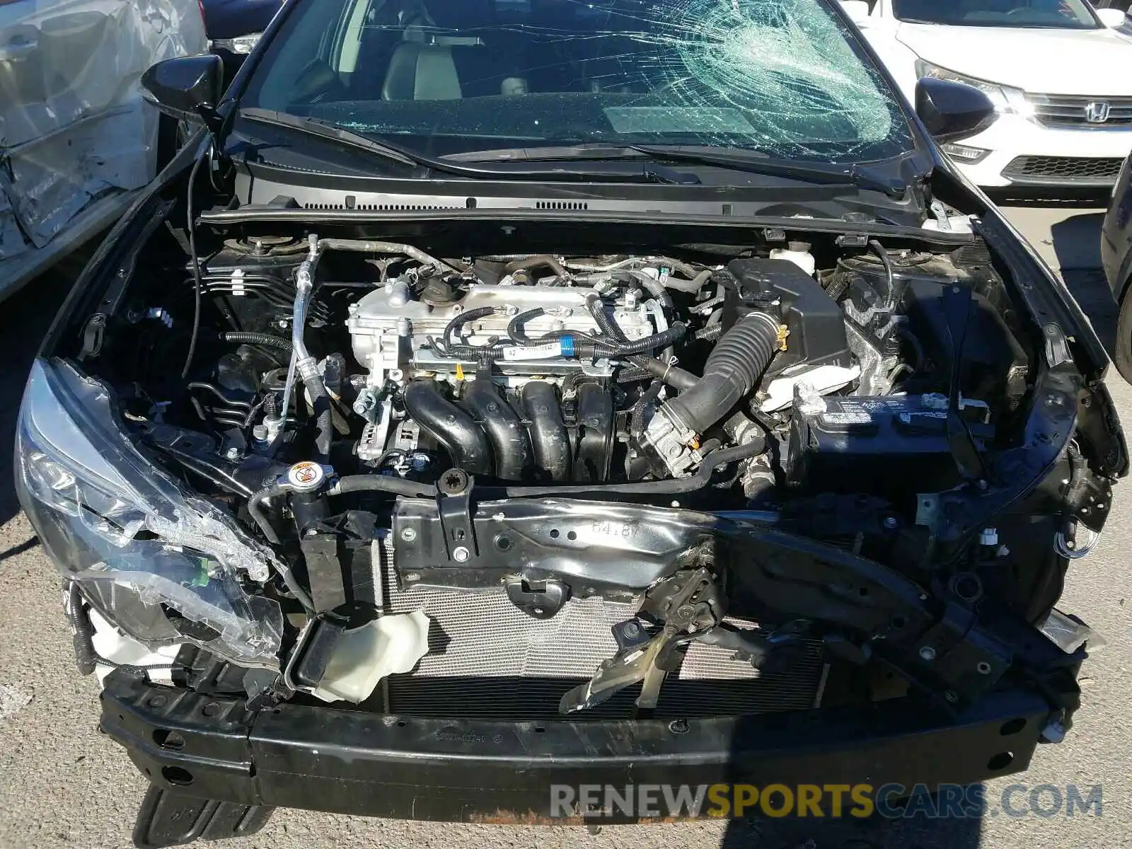 9 Photograph of a damaged car 2T1BURHE8KC126004 TOYOTA COROLLA 2019