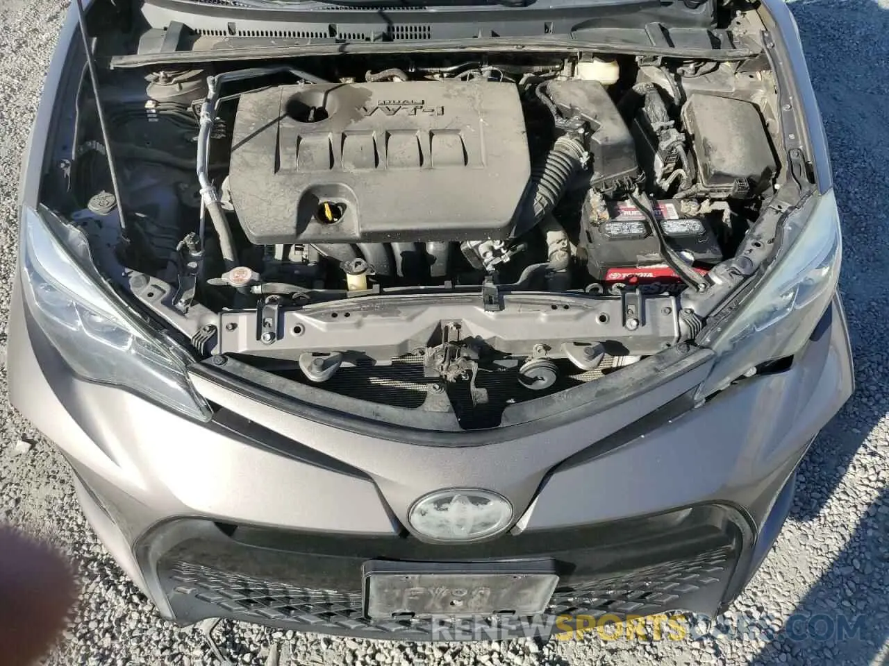 12 Photograph of a damaged car 2T1BURHE8KC129694 TOYOTA COROLLA 2019