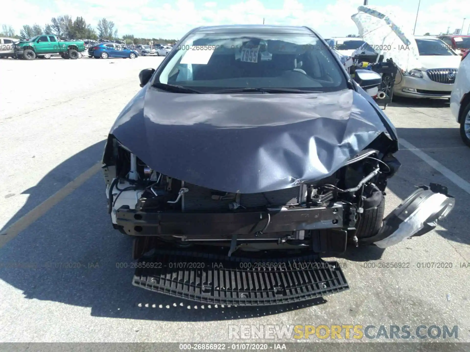 6 Photograph of a damaged car 2T1BURHE8KC139979 TOYOTA COROLLA 2019