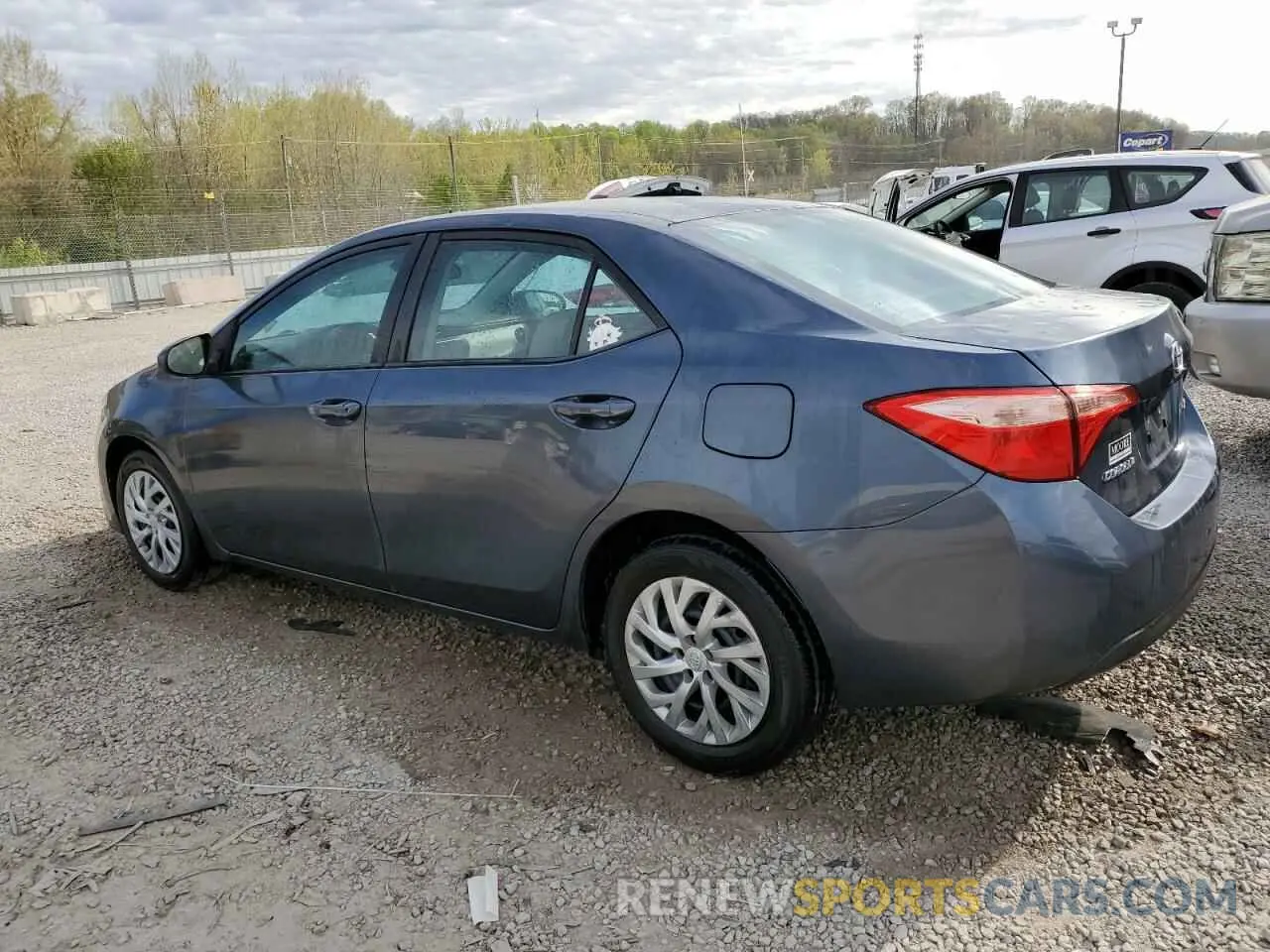2 Photograph of a damaged car 2T1BURHE8KC145636 TOYOTA COROLLA 2019