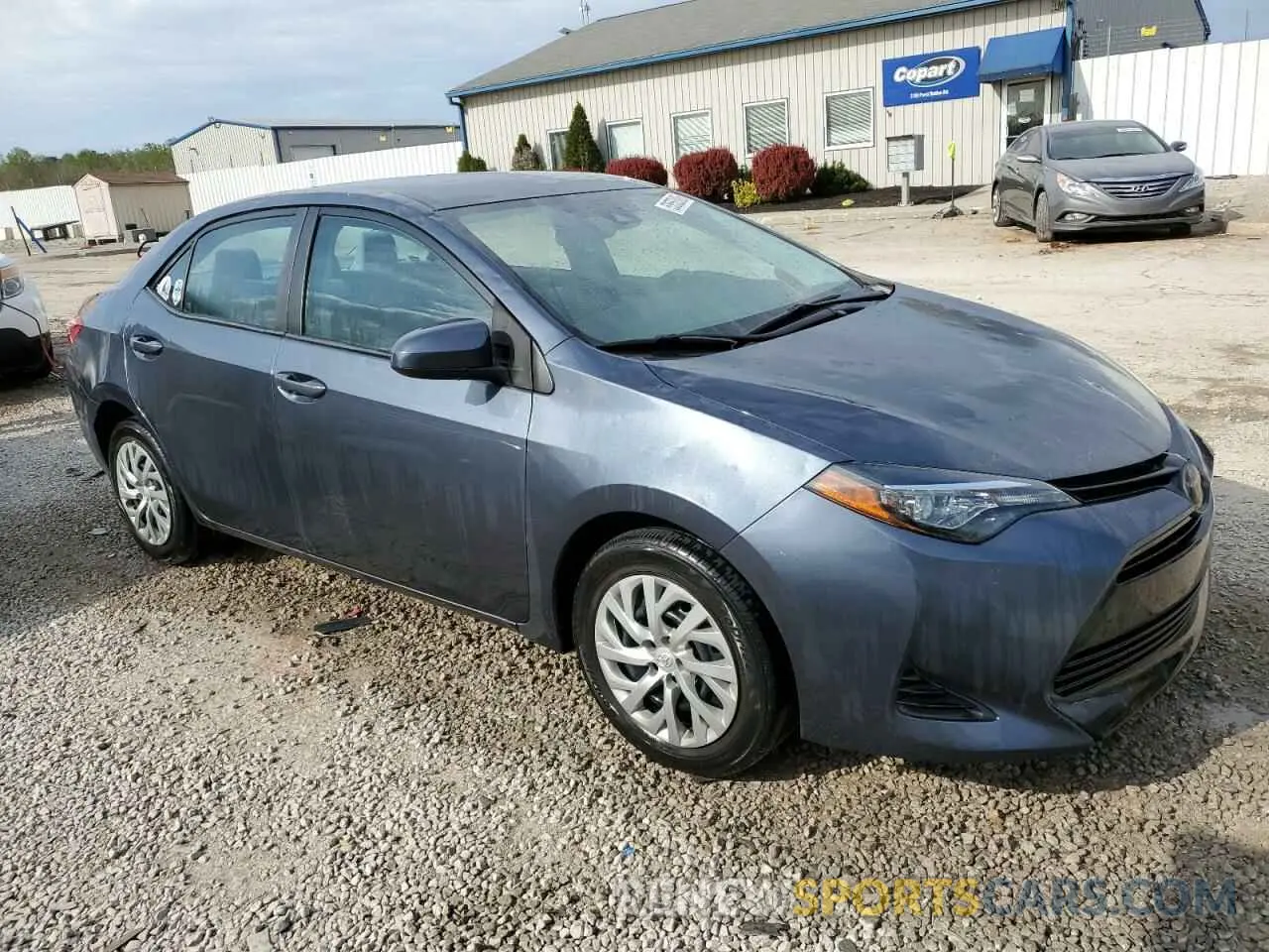 4 Photograph of a damaged car 2T1BURHE8KC145636 TOYOTA COROLLA 2019