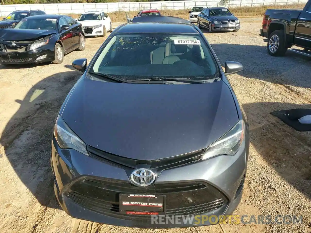 5 Photograph of a damaged car 2T1BURHE8KC146334 TOYOTA COROLLA 2019