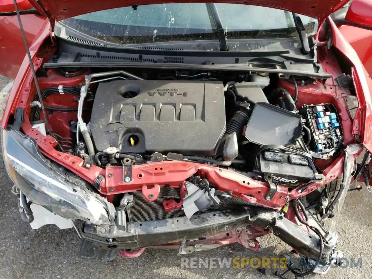 7 Photograph of a damaged car 2T1BURHE8KC148679 TOYOTA COROLLA 2019