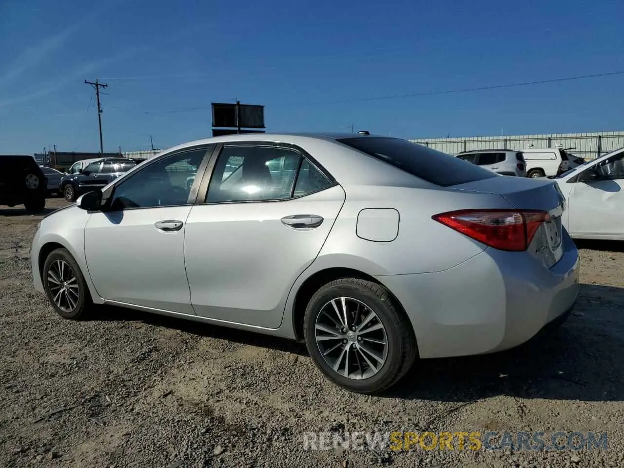 2 Photograph of a damaged car 2T1BURHE8KC149041 TOYOTA COROLLA 2019