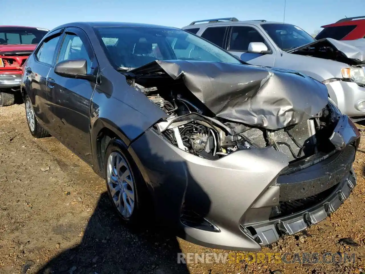 4 Photograph of a damaged car 2T1BURHE8KC150917 TOYOTA COROLLA 2019