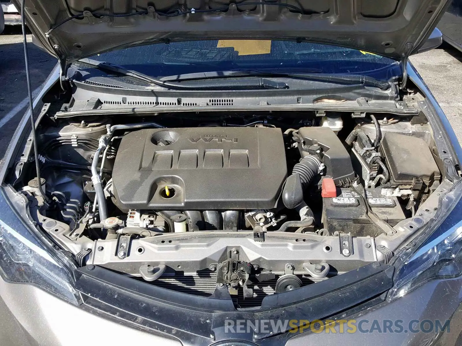 7 Photograph of a damaged car 2T1BURHE8KC158676 TOYOTA COROLLA 2019