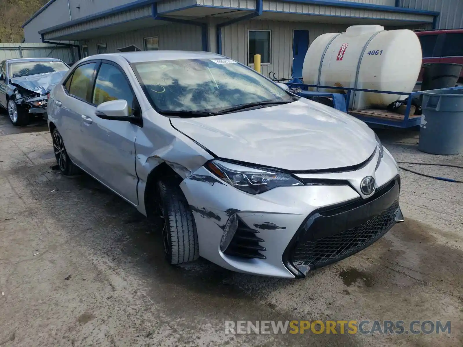 1 Photograph of a damaged car 2T1BURHE8KC159617 TOYOTA COROLLA 2019