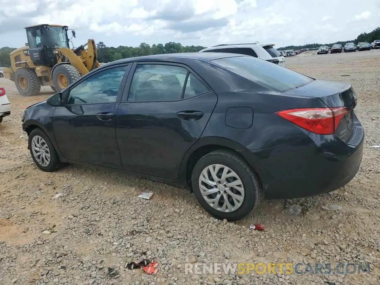 2 Photograph of a damaged car 2T1BURHE8KC166261 TOYOTA COROLLA 2019