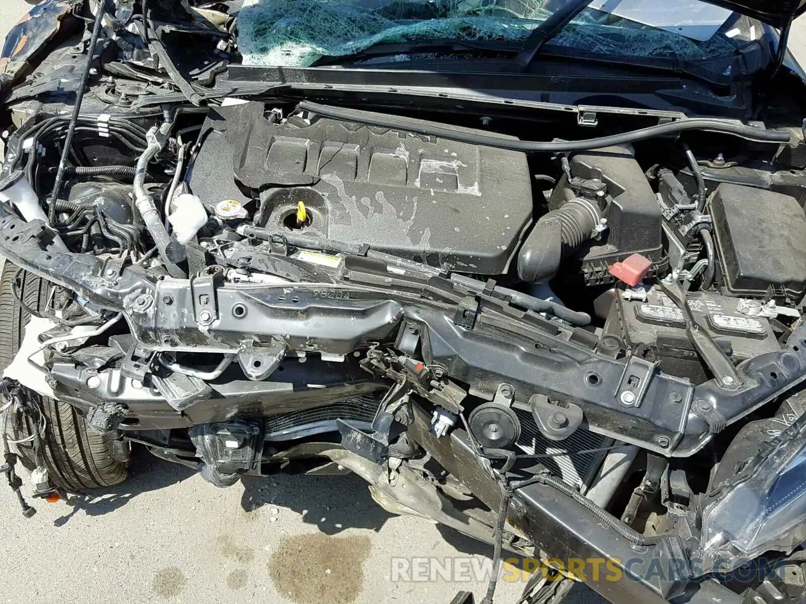 7 Photograph of a damaged car 2T1BURHE8KC170021 TOYOTA COROLLA 2019