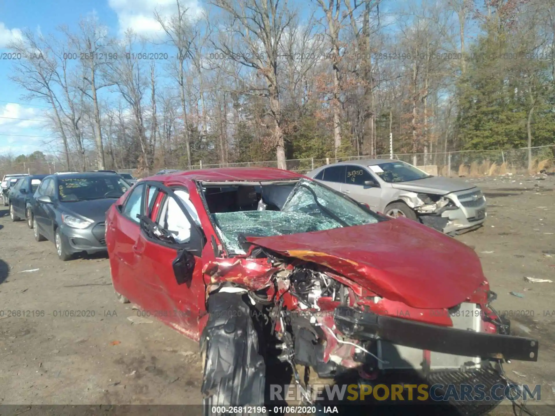 5 Photograph of a damaged car 2T1BURHE8KC177552 TOYOTA COROLLA 2019