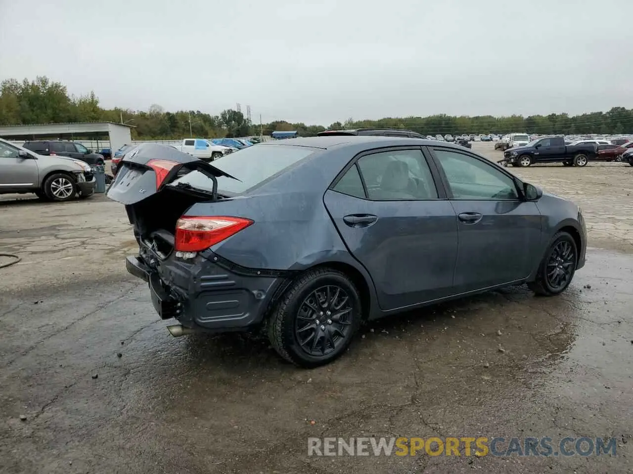 3 Photograph of a damaged car 2T1BURHE8KC183108 TOYOTA COROLLA 2019