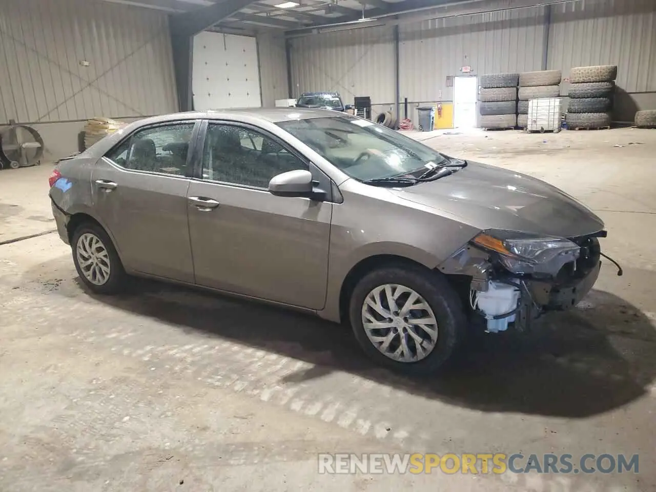4 Photograph of a damaged car 2T1BURHE8KC198885 TOYOTA COROLLA 2019