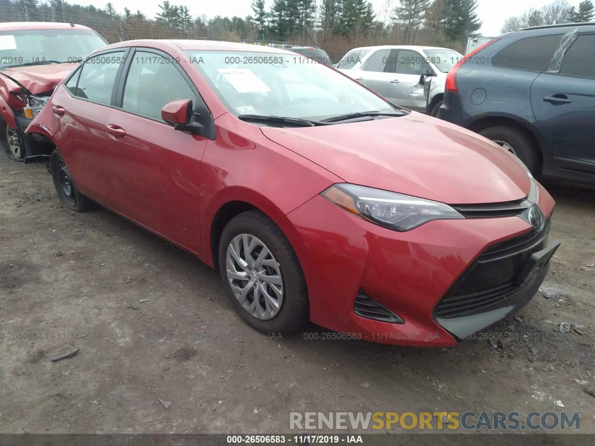 1 Photograph of a damaged car 2T1BURHE8KC201106 TOYOTA COROLLA 2019