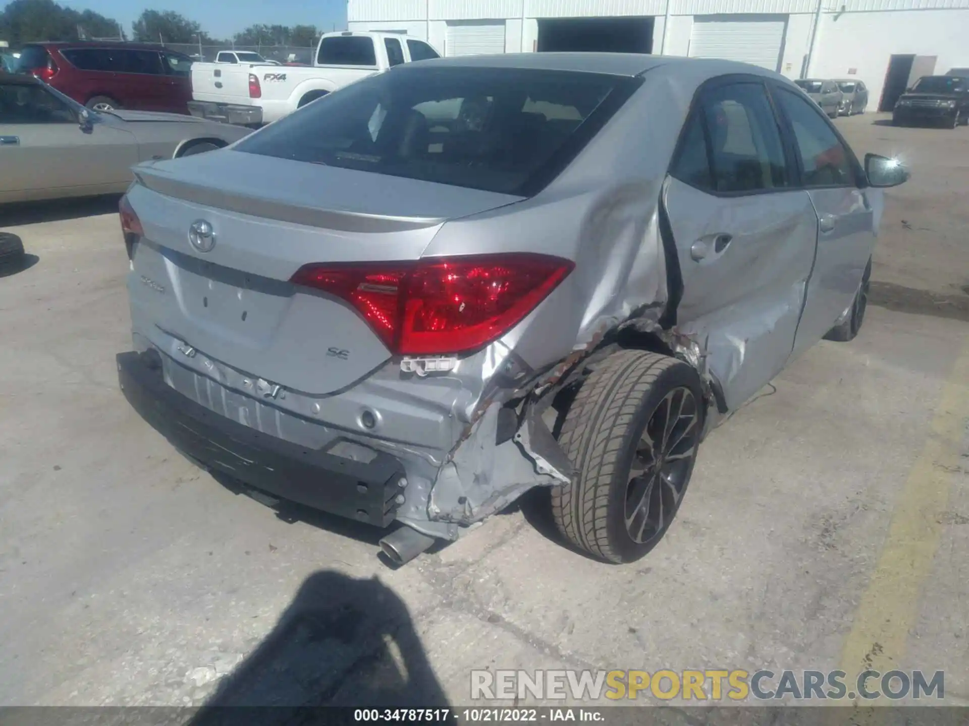 6 Photograph of a damaged car 2T1BURHE8KC203762 TOYOTA COROLLA 2019