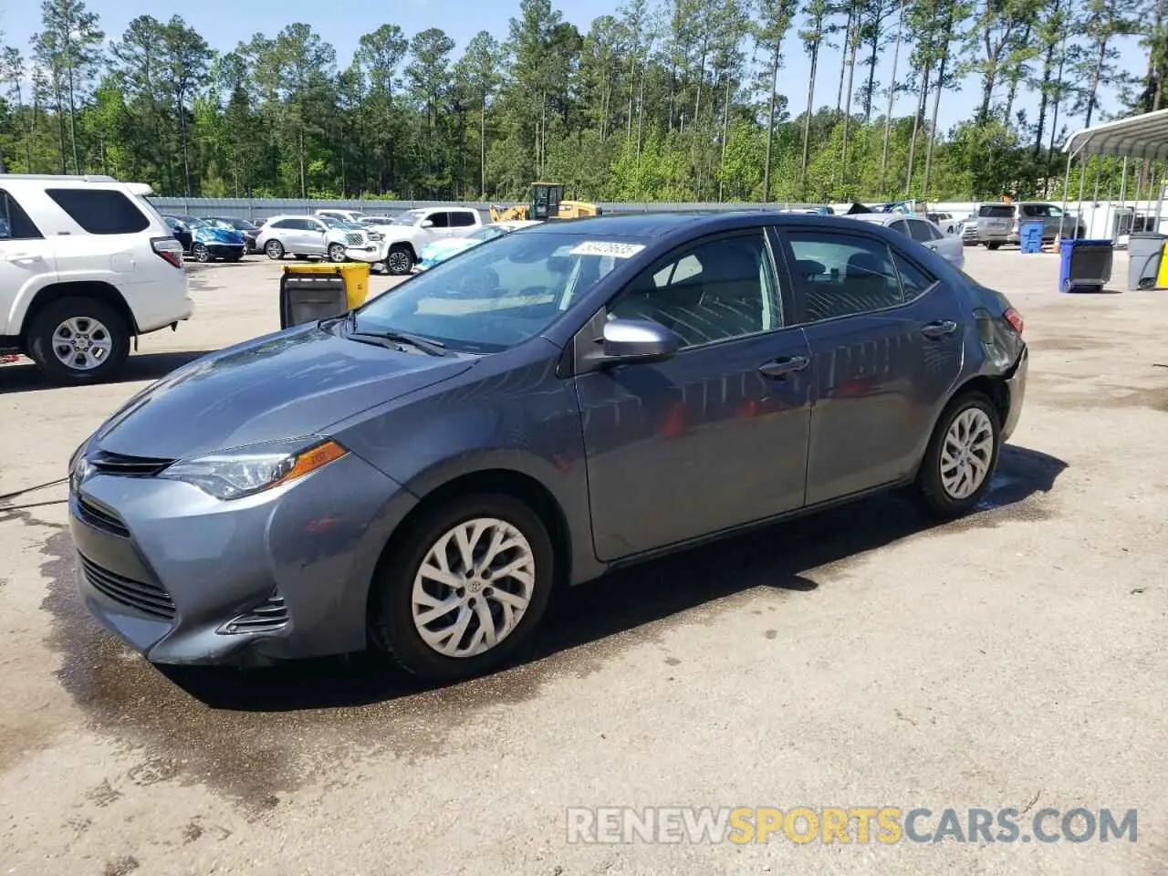 1 Photograph of a damaged car 2T1BURHE8KC207066 TOYOTA COROLLA 2019