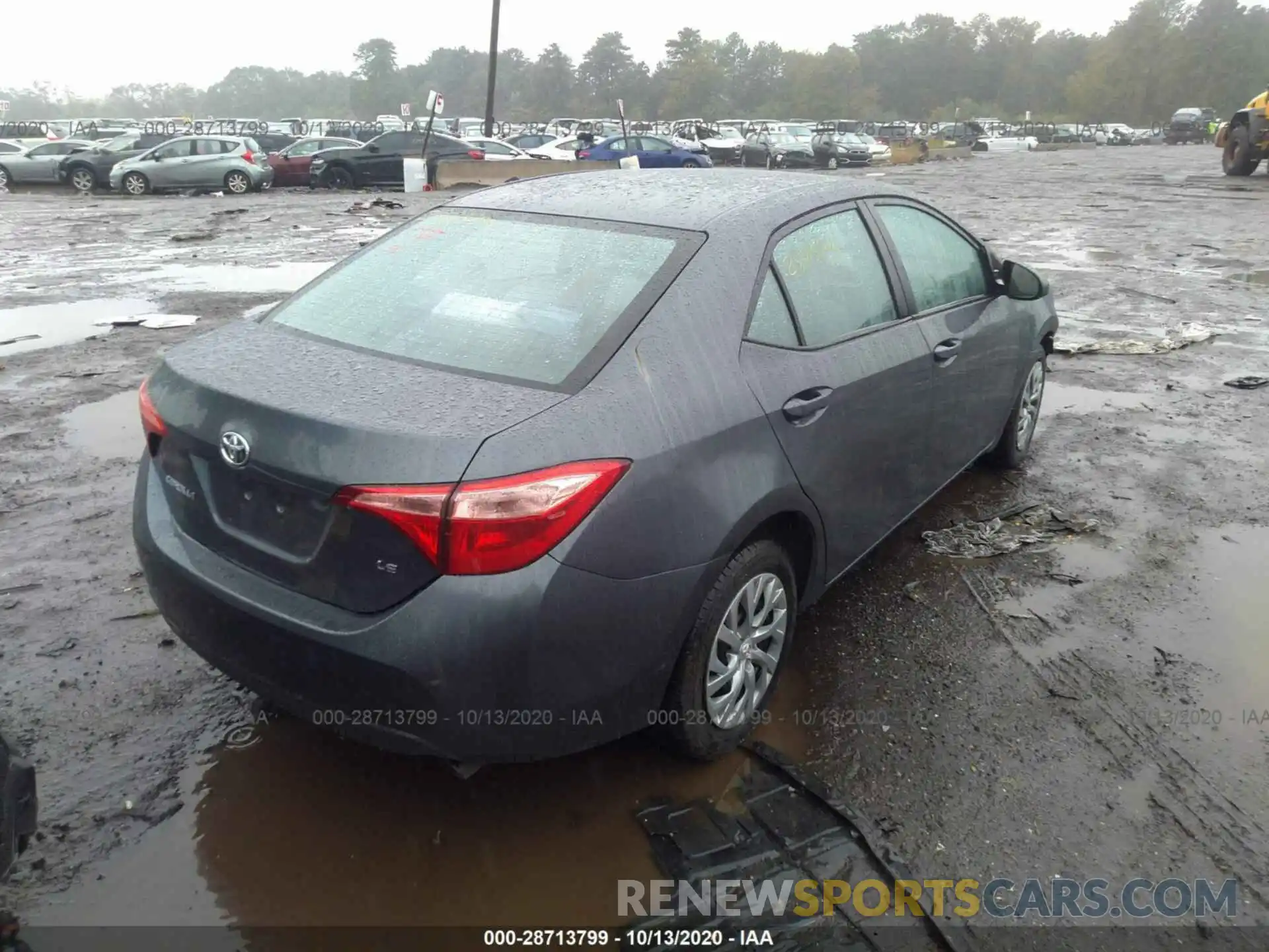 4 Photograph of a damaged car 2T1BURHE8KC216785 TOYOTA COROLLA 2019