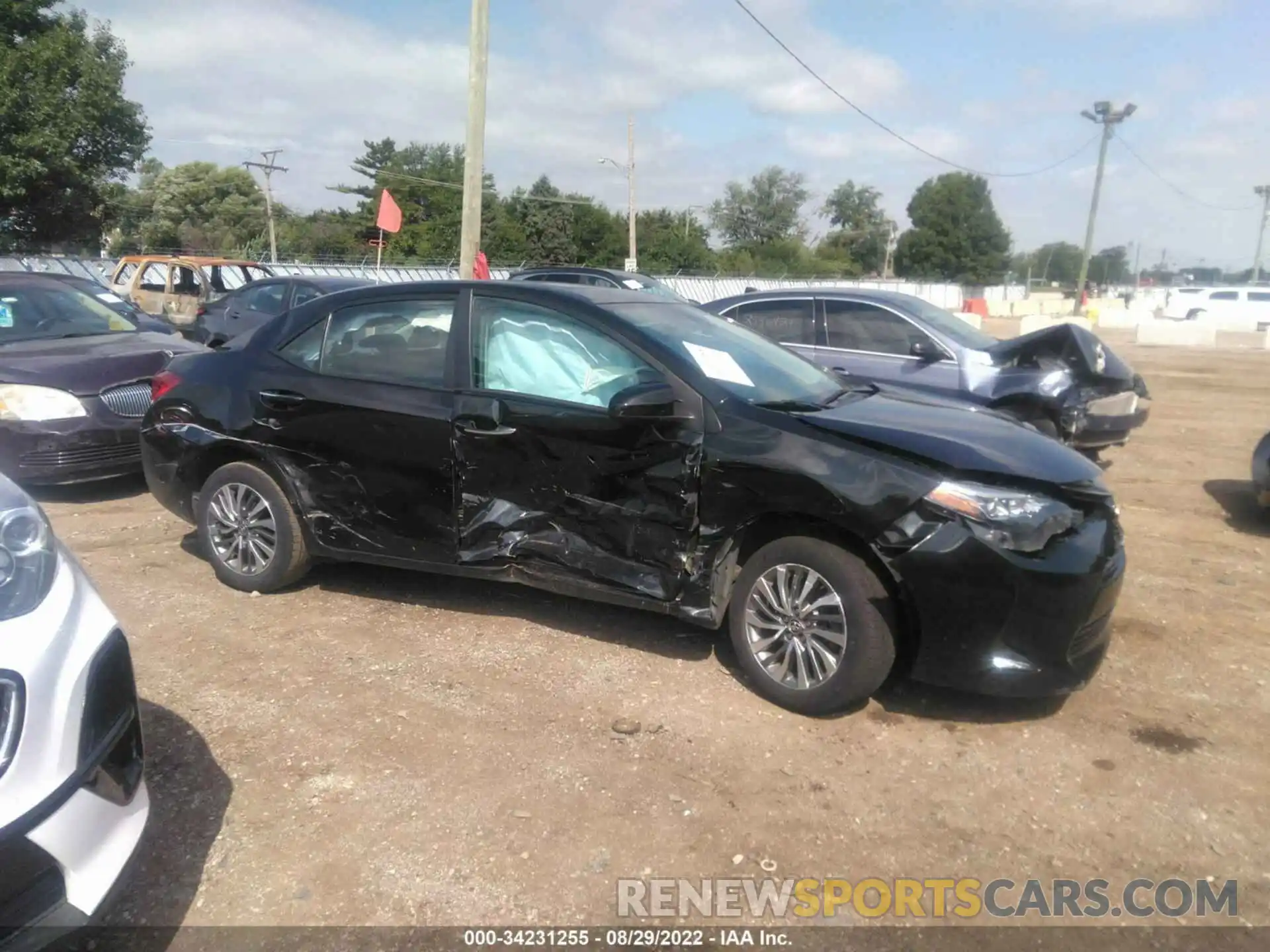 6 Photograph of a damaged car 2T1BURHE8KC216883 TOYOTA COROLLA 2019