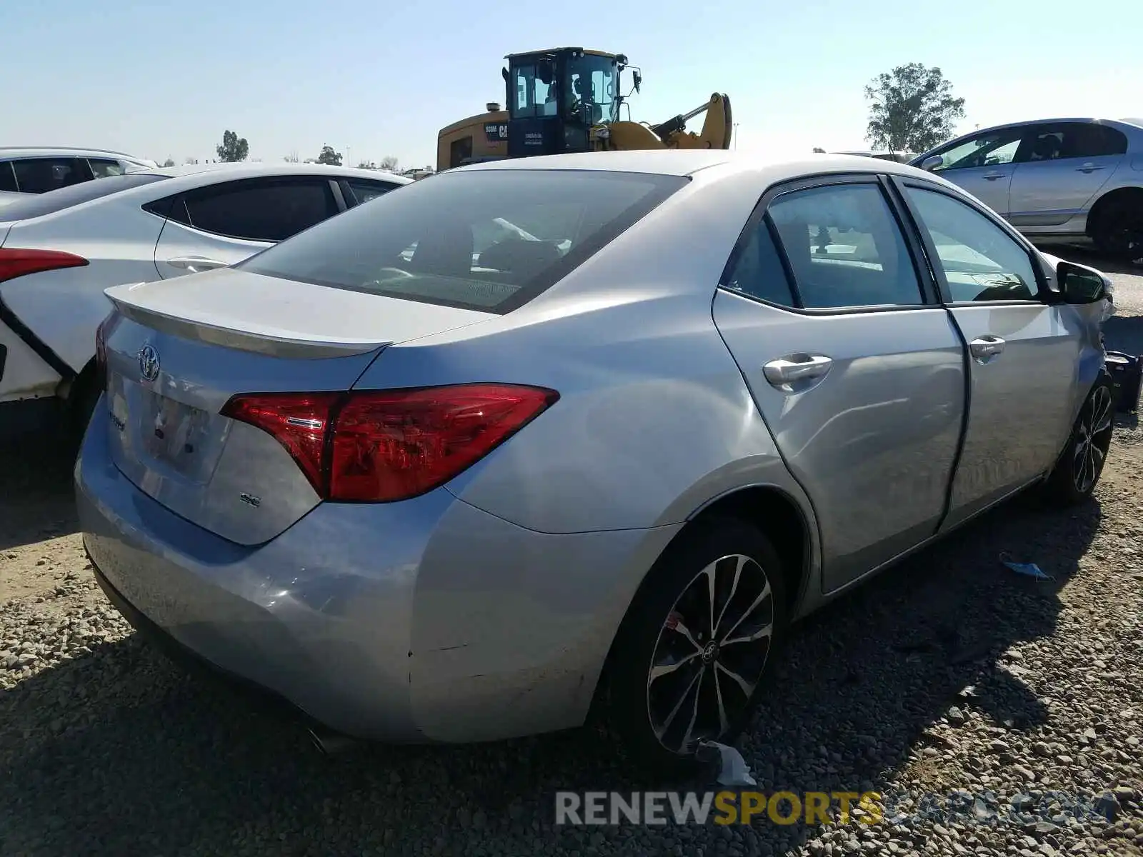 4 Photograph of a damaged car 2T1BURHE8KC219394 TOYOTA COROLLA 2019