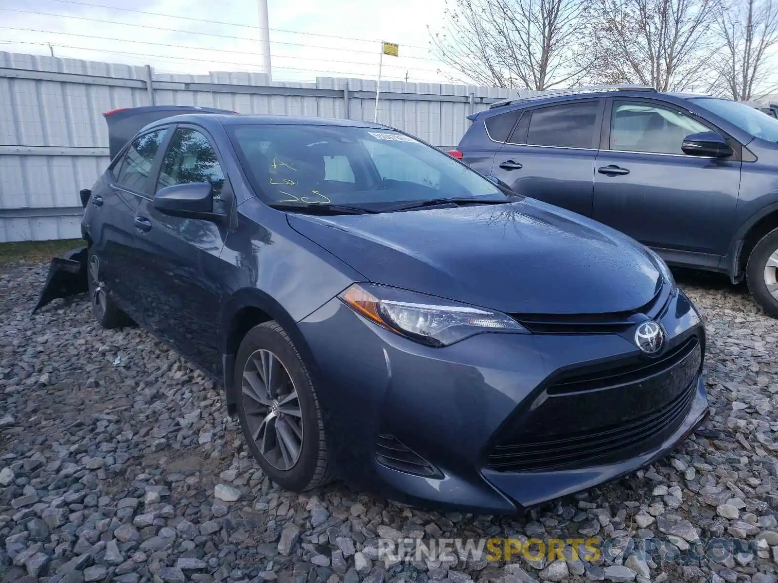 1 Photograph of a damaged car 2T1BURHE8KC220187 TOYOTA COROLLA 2019