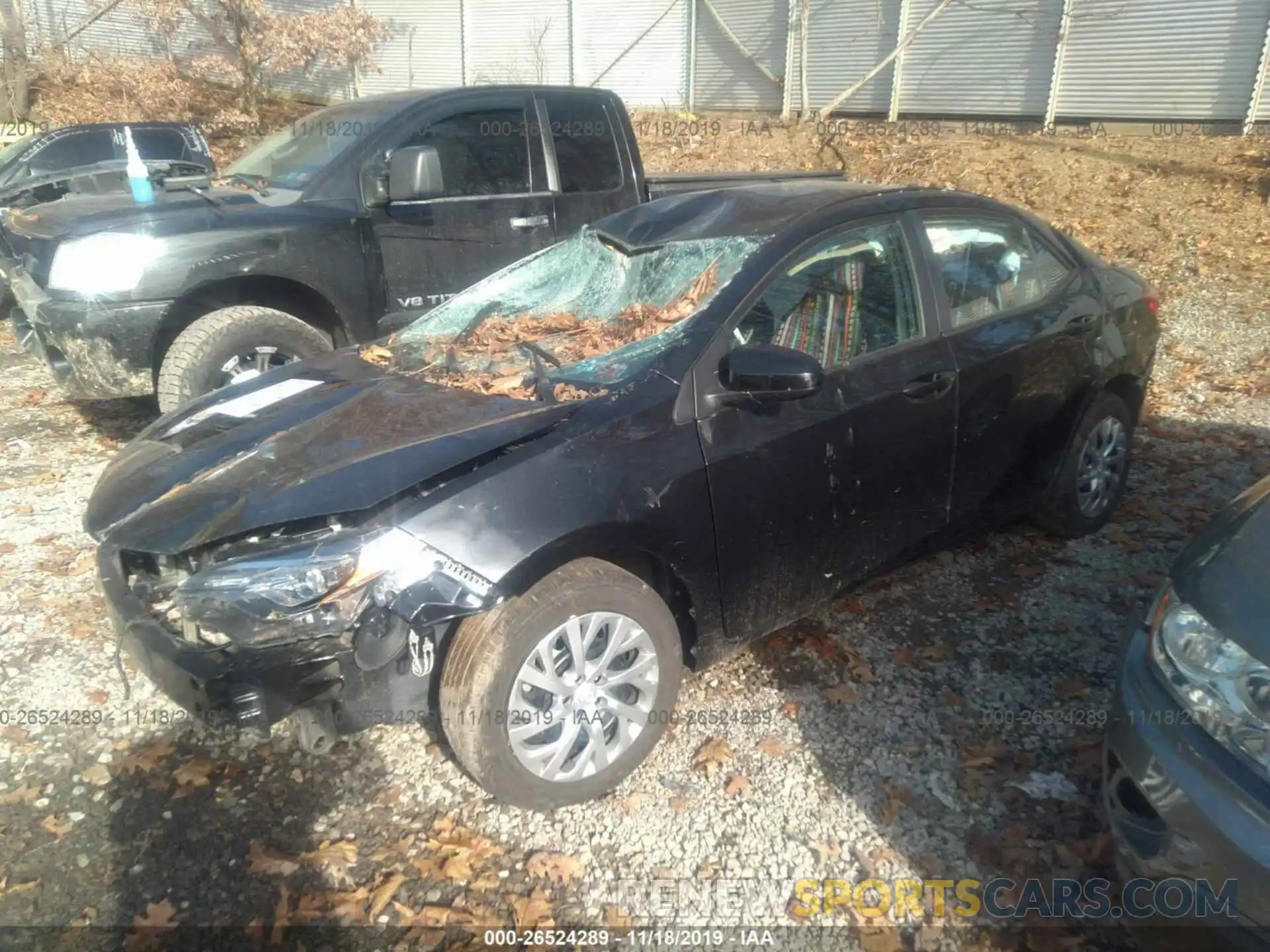 2 Photograph of a damaged car 2T1BURHE8KC223140 TOYOTA COROLLA 2019