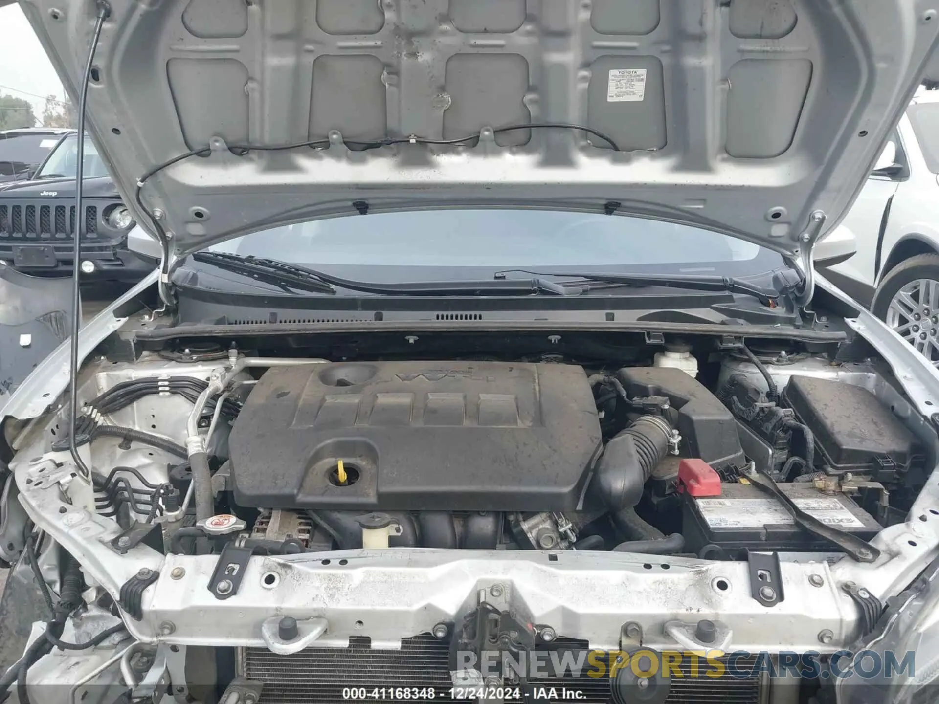 10 Photograph of a damaged car 2T1BURHE8KC226104 TOYOTA COROLLA 2019