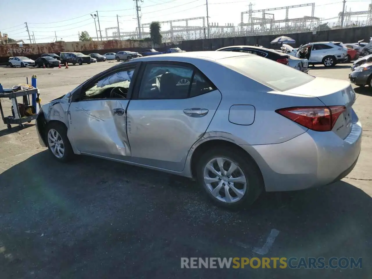 2 Photograph of a damaged car 2T1BURHE8KC229519 TOYOTA COROLLA 2019
