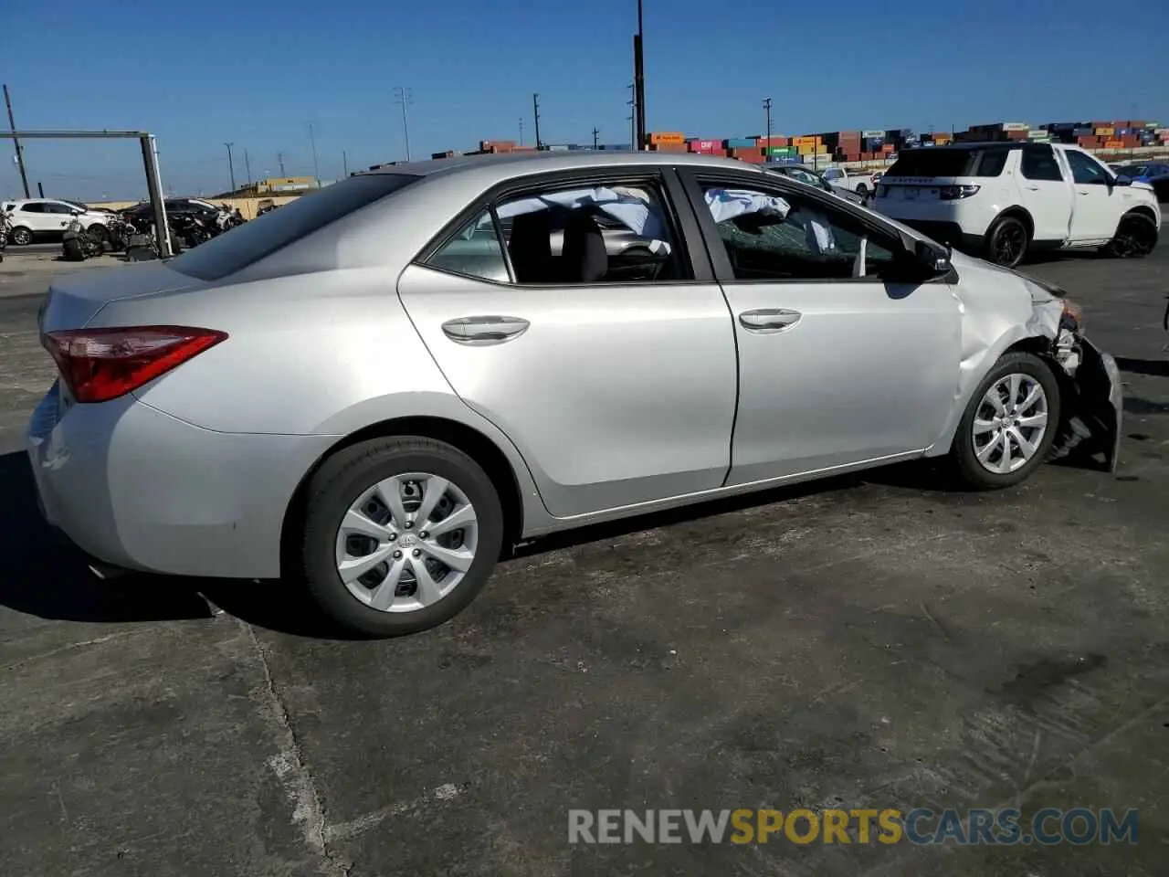 3 Photograph of a damaged car 2T1BURHE8KC229519 TOYOTA COROLLA 2019