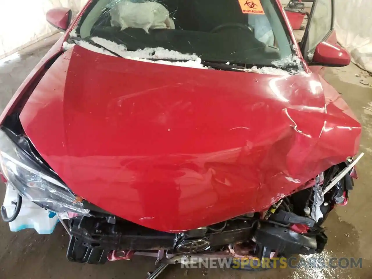 7 Photograph of a damaged car 2T1BURHE8KC233702 TOYOTA COROLLA 2019