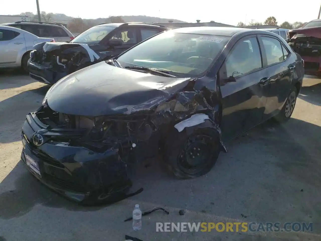 2 Photograph of a damaged car 2T1BURHE8KC242142 TOYOTA COROLLA 2019