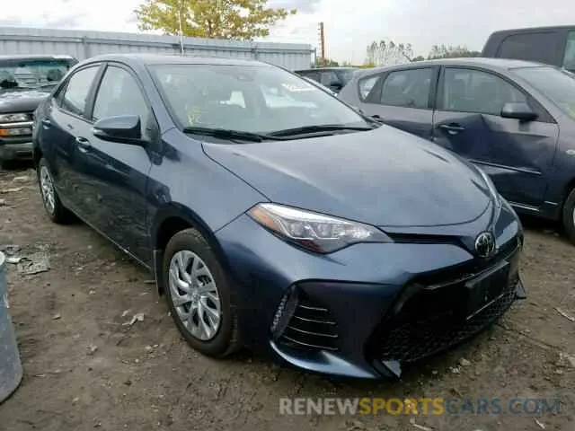 1 Photograph of a damaged car 2T1BURHE9KC125072 TOYOTA COROLLA 2019